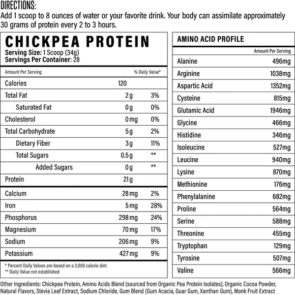 Sport Formula Chickpea Protein Powder