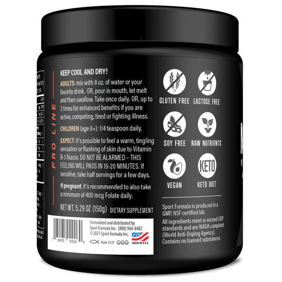 Sport Formula Keto + Vegan Multivitamin