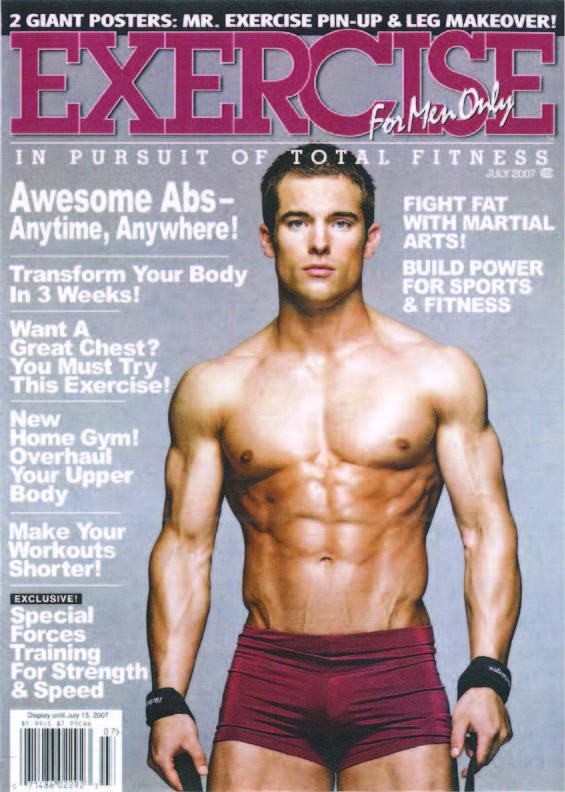 Exercise for Men does a big spread on THERACK®, complete with workout ...