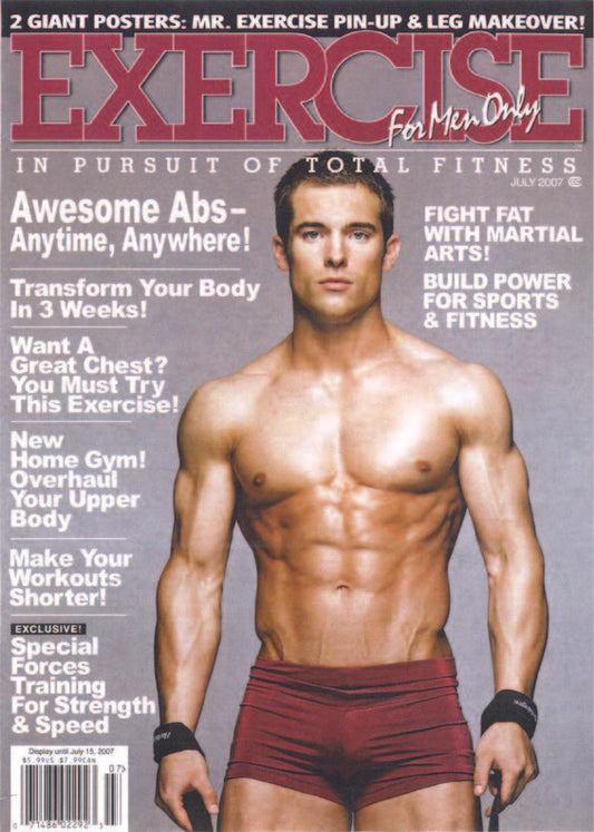 Exercise for Men does a big spread on THERACK®, complete with workout examples.